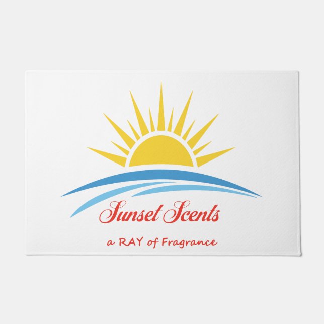 Sunset Scents Logo doormat (Front)