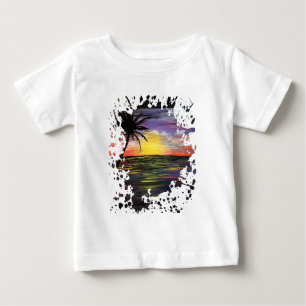 Sunset Sea Baby T-Shirt
