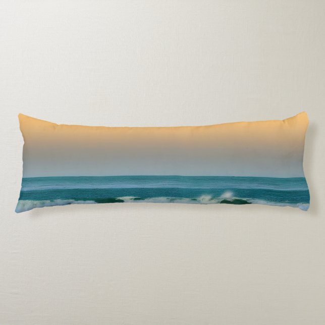 Sunset Seascape 45 Body Cushion (Front)