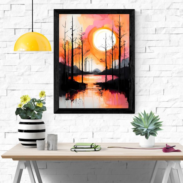 Sunset Serenity Poster (Creator Uploaded)