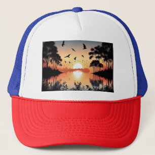Sunset Serenity Trucker Hat