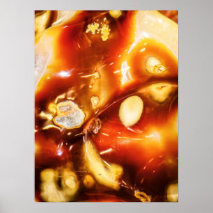 Sunset Set in Stone Poster