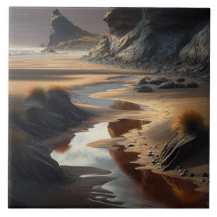 Sunset Shore Ceramic Tile