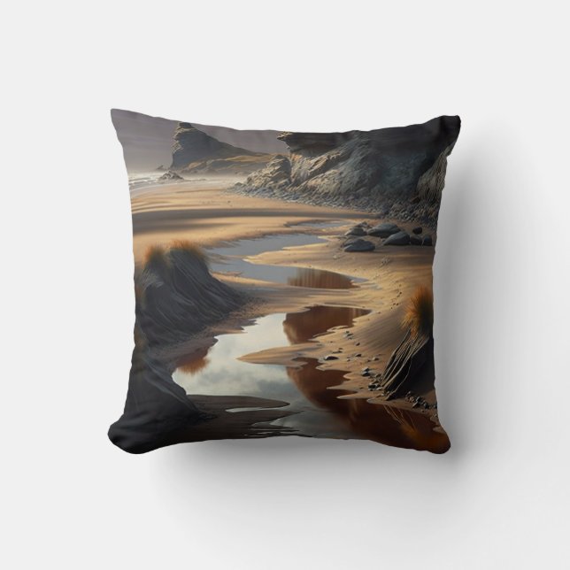 Sunset Shore Cushion (Front)