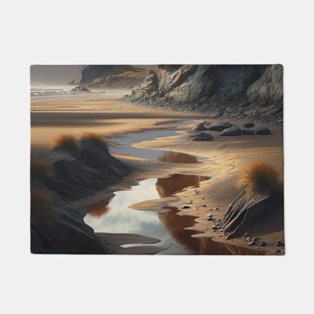 Sunset Shore Doormat (Front)
