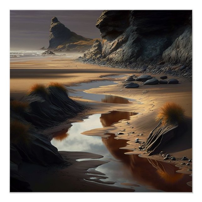 Sunset Shore Poster (Front)