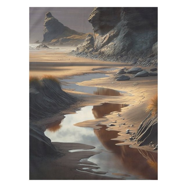 Sunset Shore Tablecloth (Front)