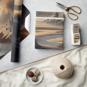 Sunset Shore Wrapping Paper