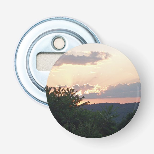 Sunset Silhouette Bottle Opener (Front)
