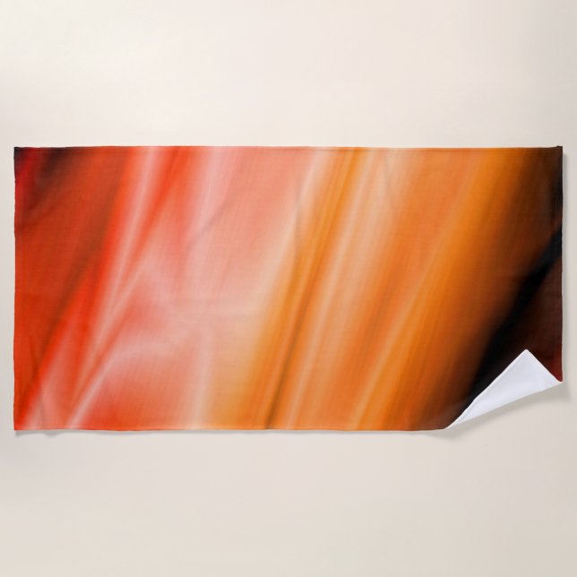 Sunset Silk Beach Towel (Front)