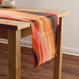 Sunset Silk Short Table Runner