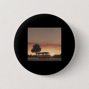 Sunset Simplicity Day. 2 6 Cm Round Badge