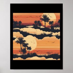 Sunset Simplicity Day. Poster