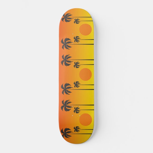 Sunset Skateboard (Front)