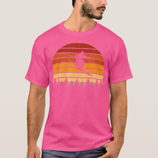 Sunset Skiing For Skiers T-Shirt
