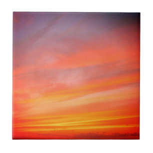 Sunset Sky Ceramic Tile