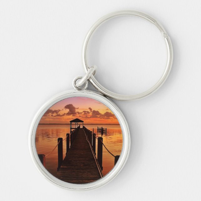 Sunset Sky Key Ring (Front)