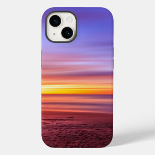 Sunset Sky over Beach and Sea Case-Mate iPhone 14 Case