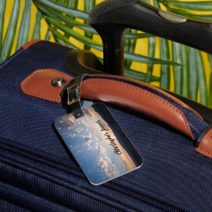 Sunset Sky Personalised Luggage Tag