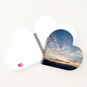Sunset Sky Personalised Notebook