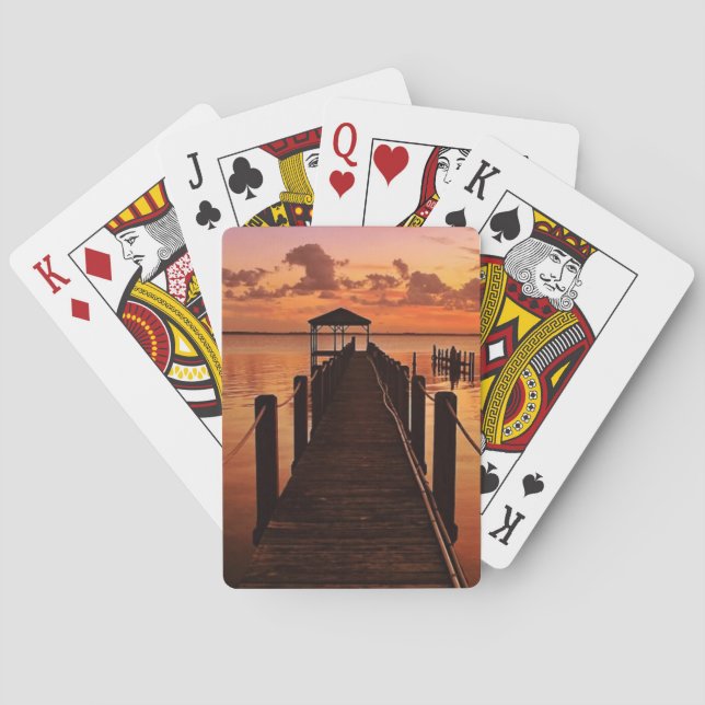 Sunset Sky Playing Cards (Back)