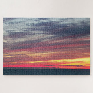 Sunset Sky Scene Puzzle