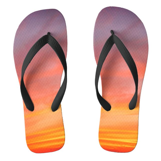 Sunset Sky Thongs (Footbed)