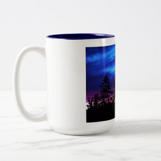 Sunset Sky Two-Tone Coffee Mug