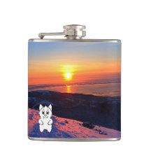 Sunset Snow Beast Reviews Flask