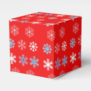 Sunset Snowflake Favor Box