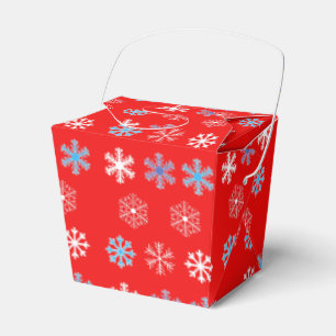 Sunset Snowflake Favour Box