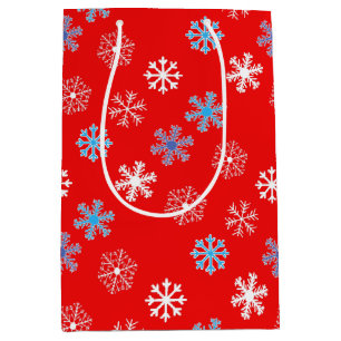 Sunset Snowflake Medium Gift Bag