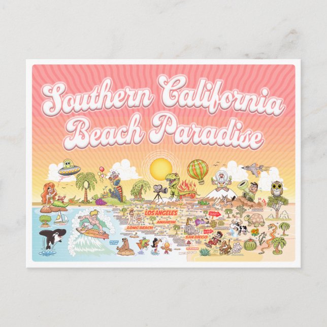 Sunset SoCal Postcard (Front)