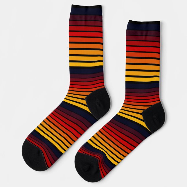 Sunset Socks (Left)