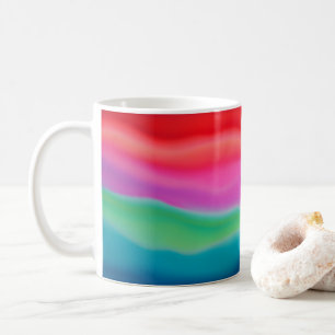 "Sunset Sorbet" Colourful Abstract Art   Coffee Mug
