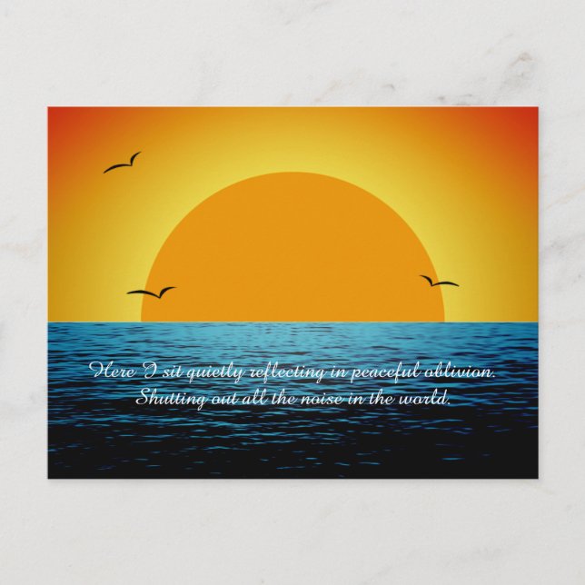 Sunset Soul Postcard (Front)