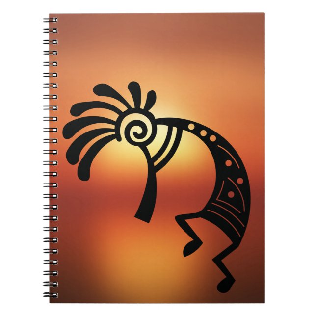 Sunset Southwest Kokopelli Notebook (Front)