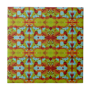 Sunset Spill Ceramic Tile