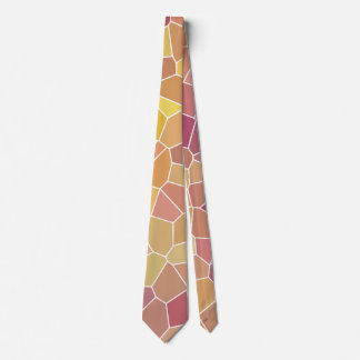Sunset Stained Glass Tie