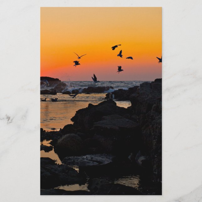 Sunset  stationery (Front)