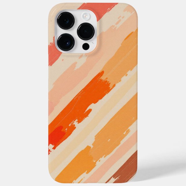Sunset Stripe Protector Case-Mate iPhone Case (Back)