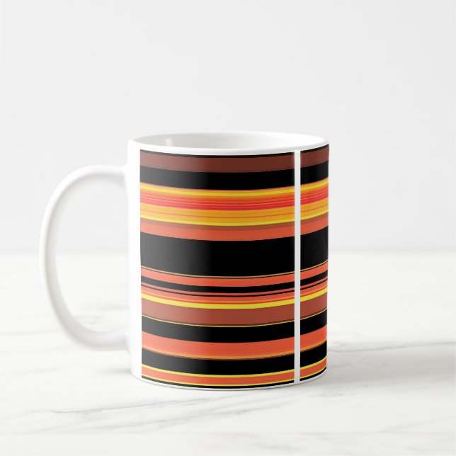 SUNSET STRIPES COFFEE MUG (Left)