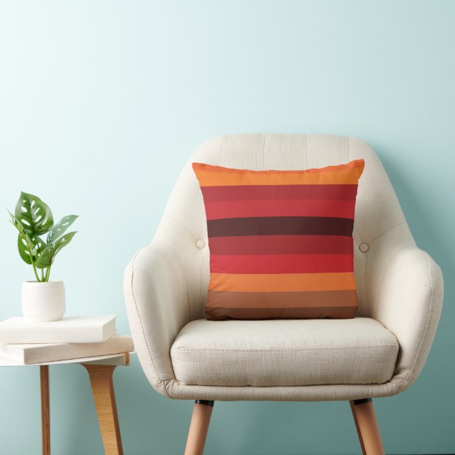 Sunset Stripes Cushion (Chair)
