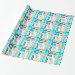 Sunset Strips Wrapping Paper