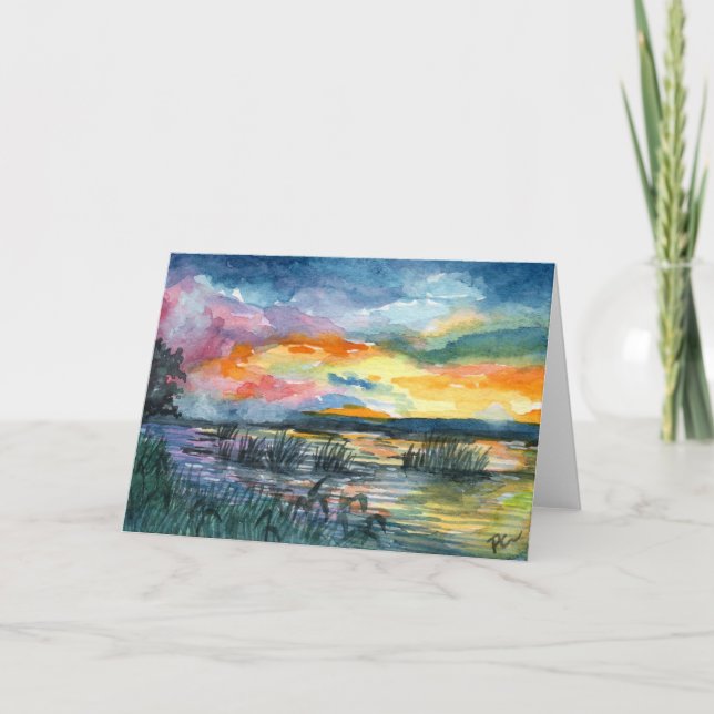 Sunset Study #2 Card (Front)