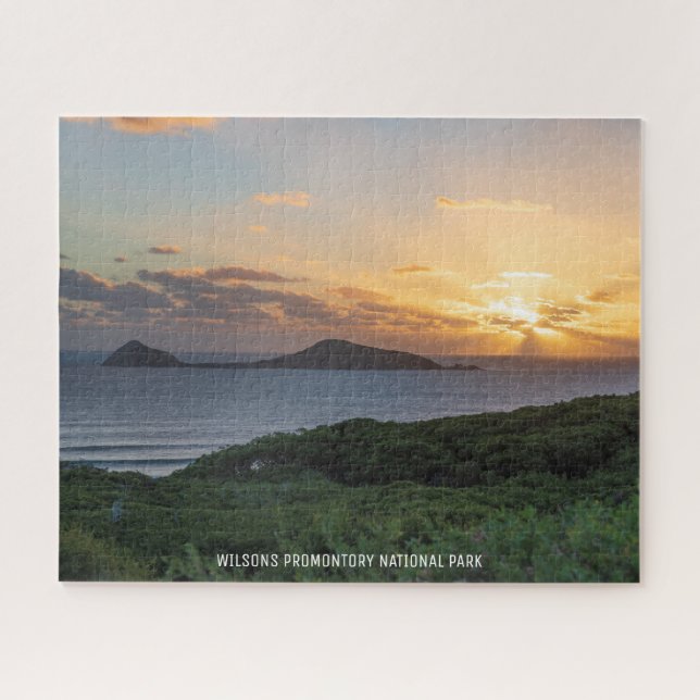 Sunset Summer Ocean Nature Landscape, 520 pieces Jigsaw Puzzle (Horizontal)