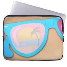 Sunset Sunglasses Fun Beach Retro Cute Art
