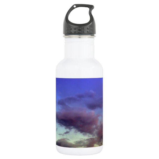 Sunset / Sunrise Sky & Clouds 532 Ml Water Bottle (Front)