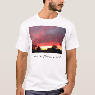 Sunset, Sunset In Livermore, CA T-Shirt