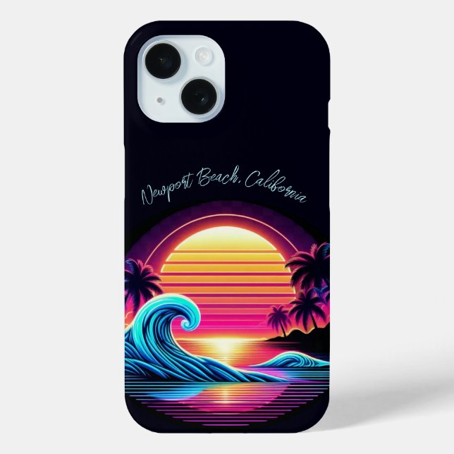 Sunset Surf Glow Case-Mate iPhone Case (Back)